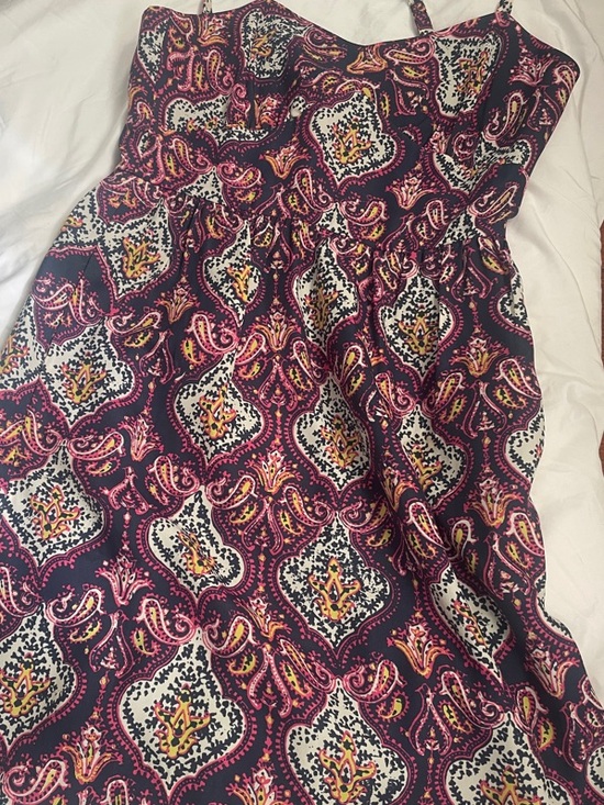 J. Crew Dresses & Skirts - J. Crew Purple Paisley Mini Dress